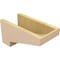 Ekena Millwork 7"W x 14"D x 7"H Wide Clemmons Rough Cedar Woodgrain TimberThane Corbel, Primed Tan CORUR07X14X07CLERCPR - alternate 3